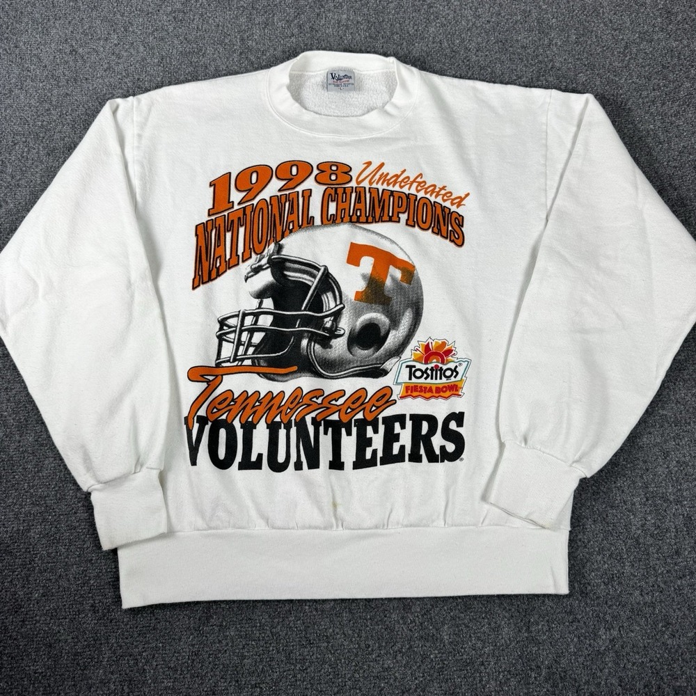 Vintage 1998 Tennessee Volunteers Undefeated USA L NCAA National Championship